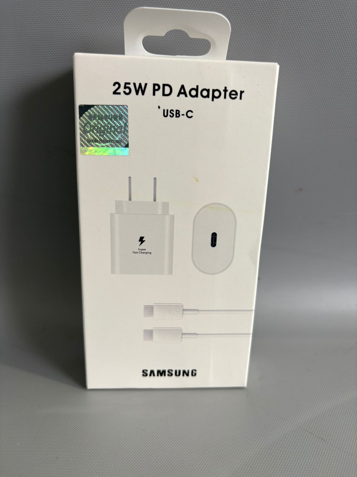Cargador completo Samsung 25W + Cable Tipo-CCargador completo Samsung 25W + Cable Tipo-C