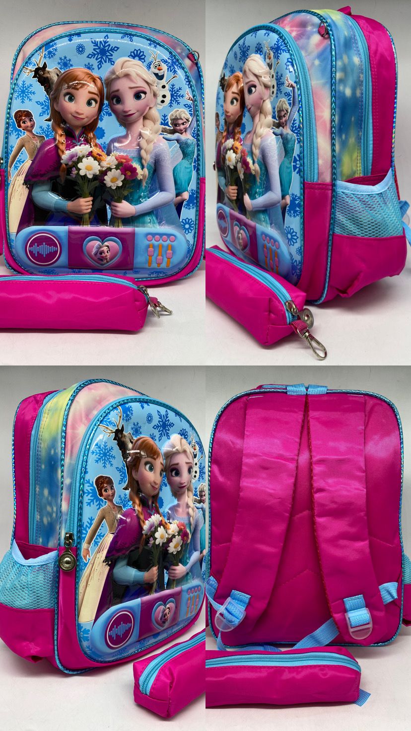 Salveque escolar medidas “14” Frozen