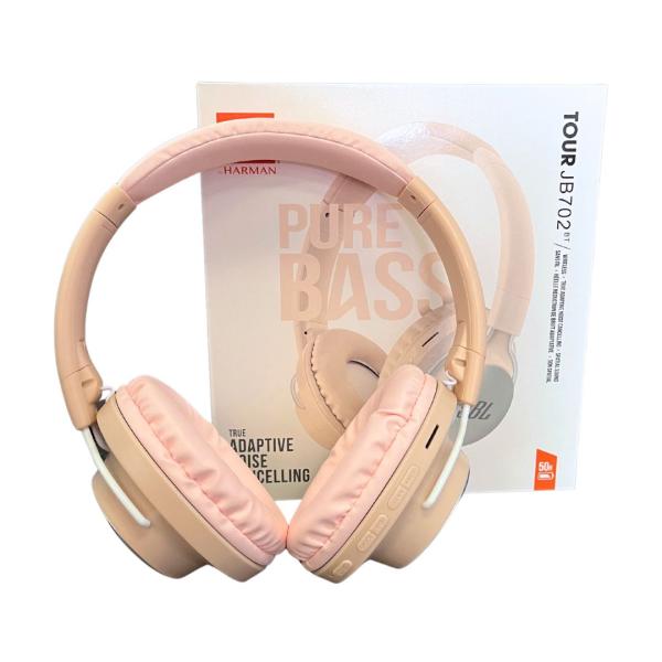 Audifonos manos libres Bluetooth JB702BT beige