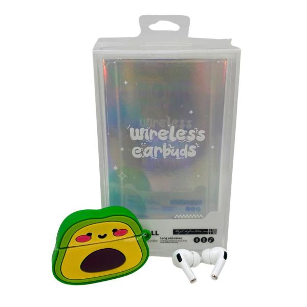 Audifonos manos libres Bluetooth TWS KT 01 Aguacate