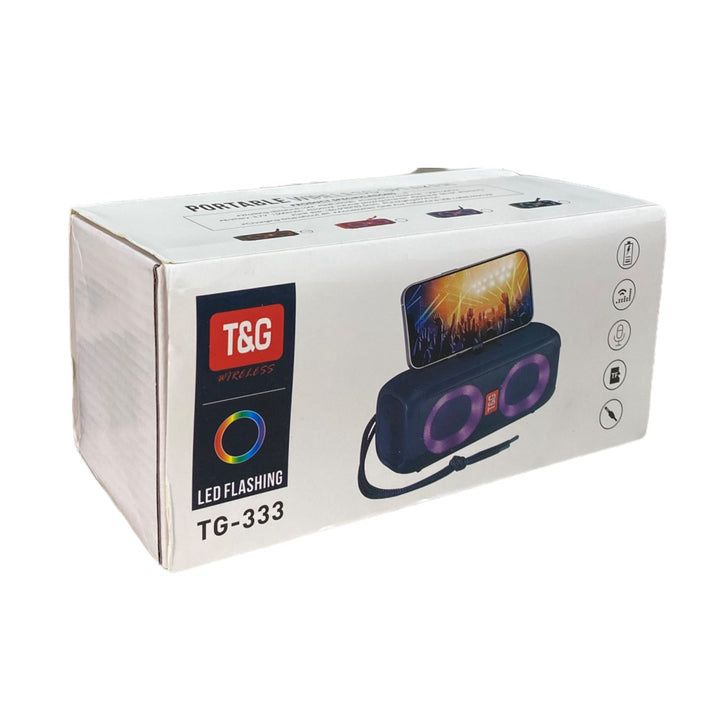 Bocina negra LED flashing TG-333