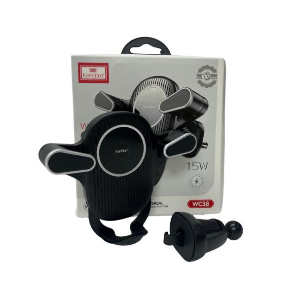 Cargador inalámbrico para carro Earldom ET-WC38