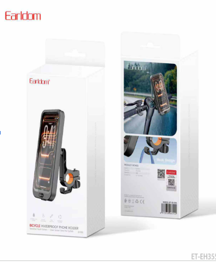 Soporte 360° para celular de moto y bicicleta Earldom ET-EH355