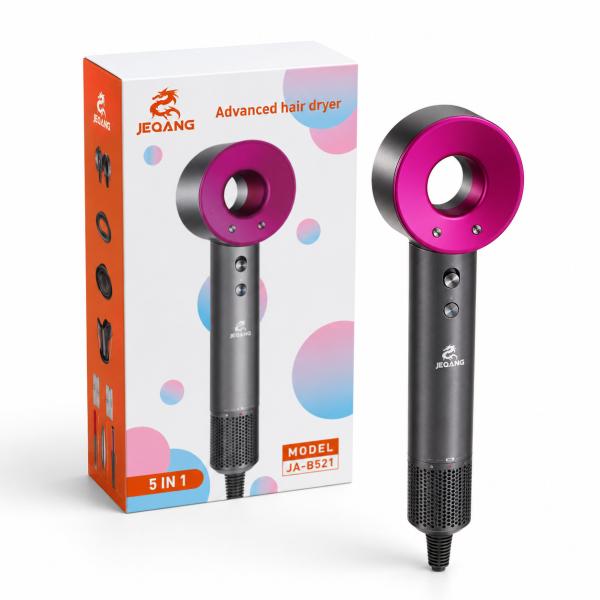 Secador y estilizador de cabello 5 en 1 JEQANG JA-B521