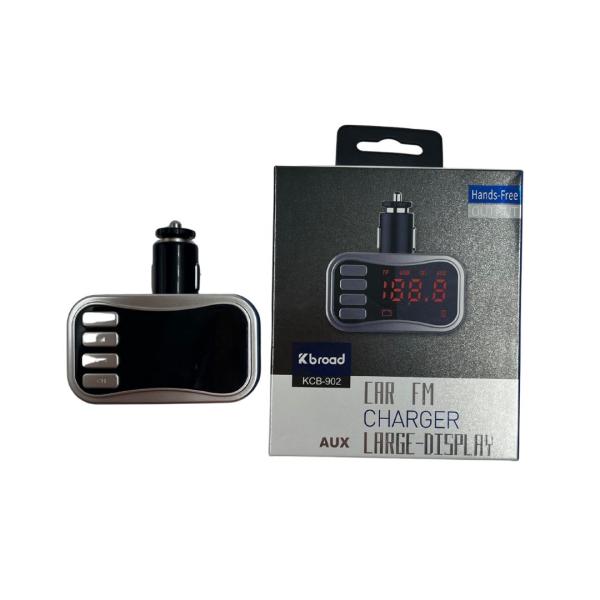 Transmisor de música Bluetooth KTS KCB-902 plateado