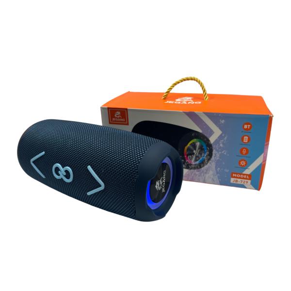 Bocinas parlante Bluetooth JB-729 azul