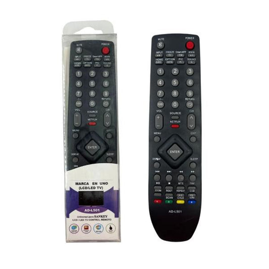 Control TV universal televisor pantalla universal sankey AD-SNK501