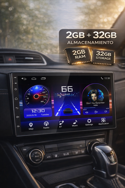 Radio Pantalla Android 9" 2GB/32GB