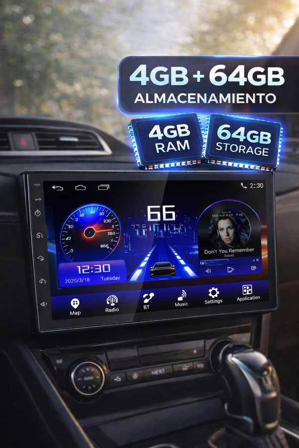 Radio Pantalla Android 9" 4GB/64GB