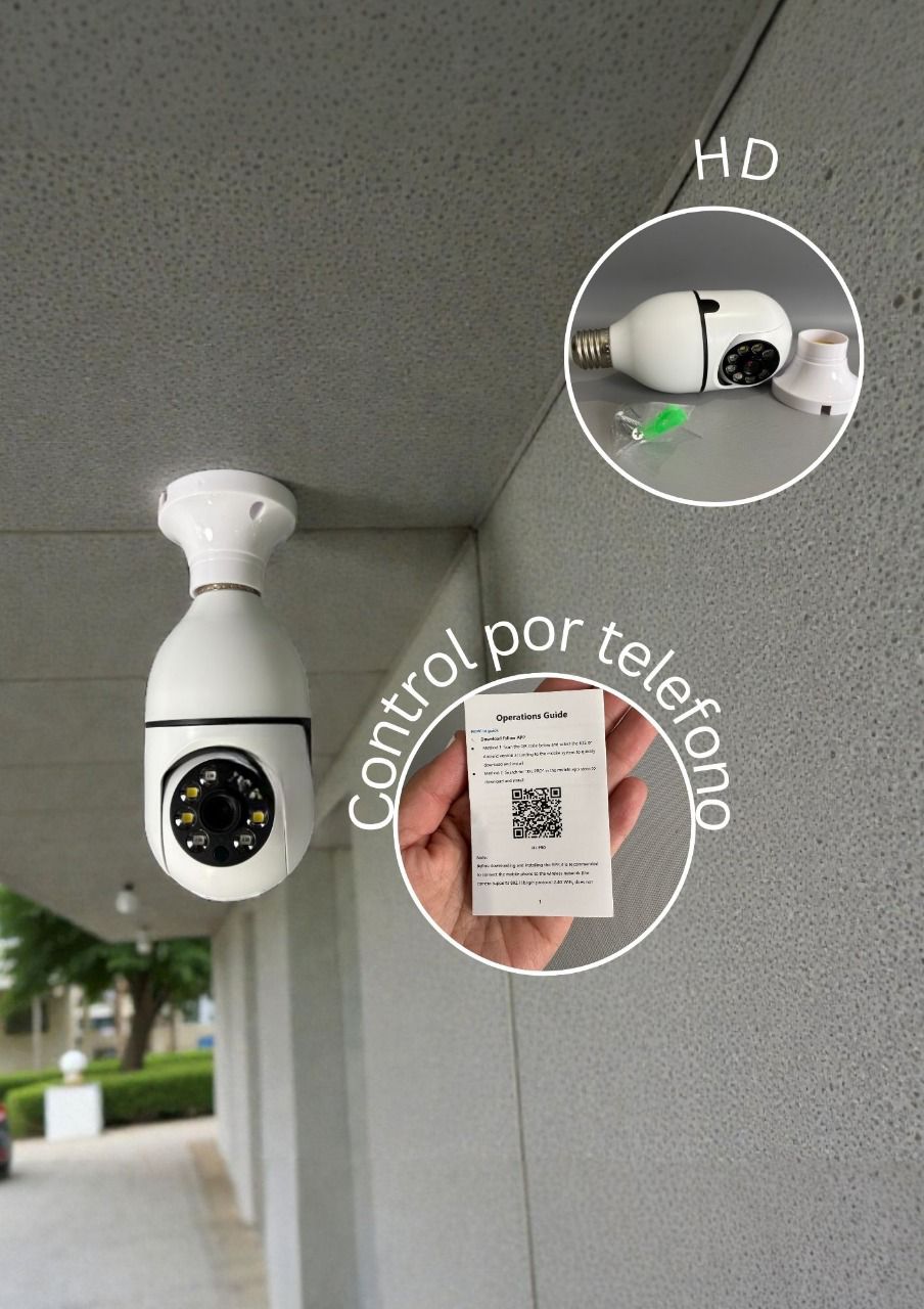Cámara bombillo WIFI 30W SF782