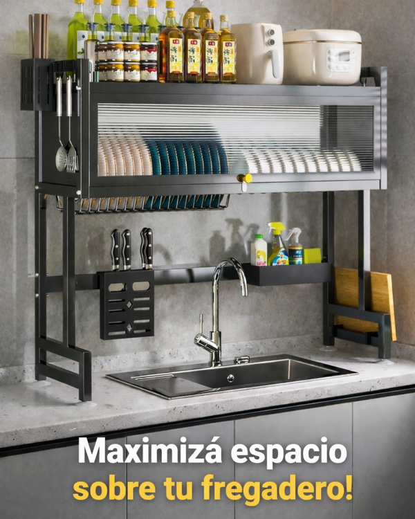 Organizador de Platos / Escurridor con tapa