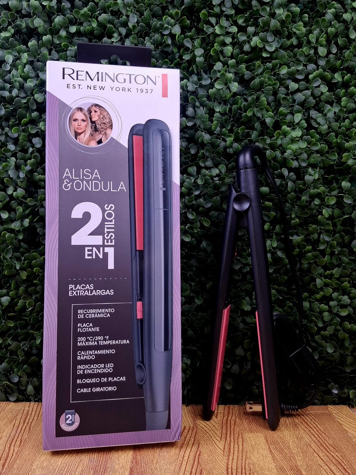 Plancha de Cabello 2 en 1 Remington Original S1A100WMF