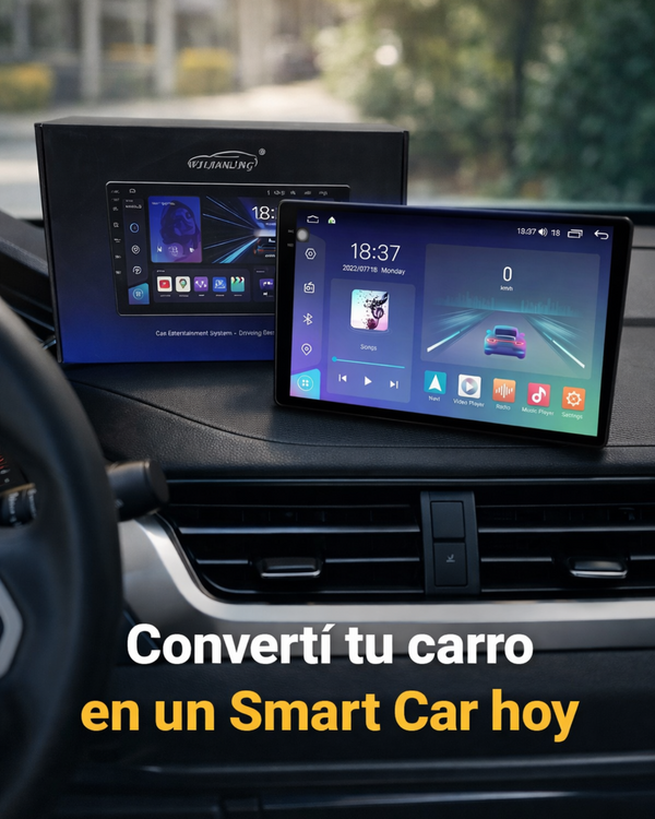 Radio Pantalla Android 10” 2GB RAM + 32GB almacenamiento