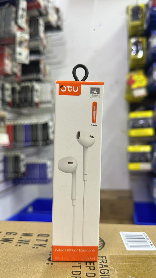 Audifono blanco OTU 3.5MM cable HJ-11