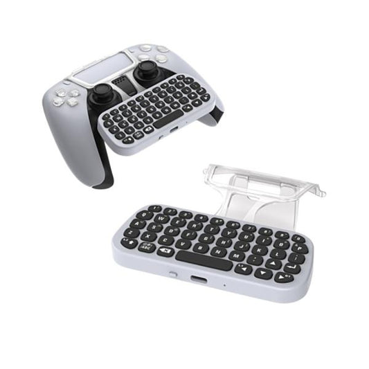 Teclado Inalambrico con holder para controles PS5