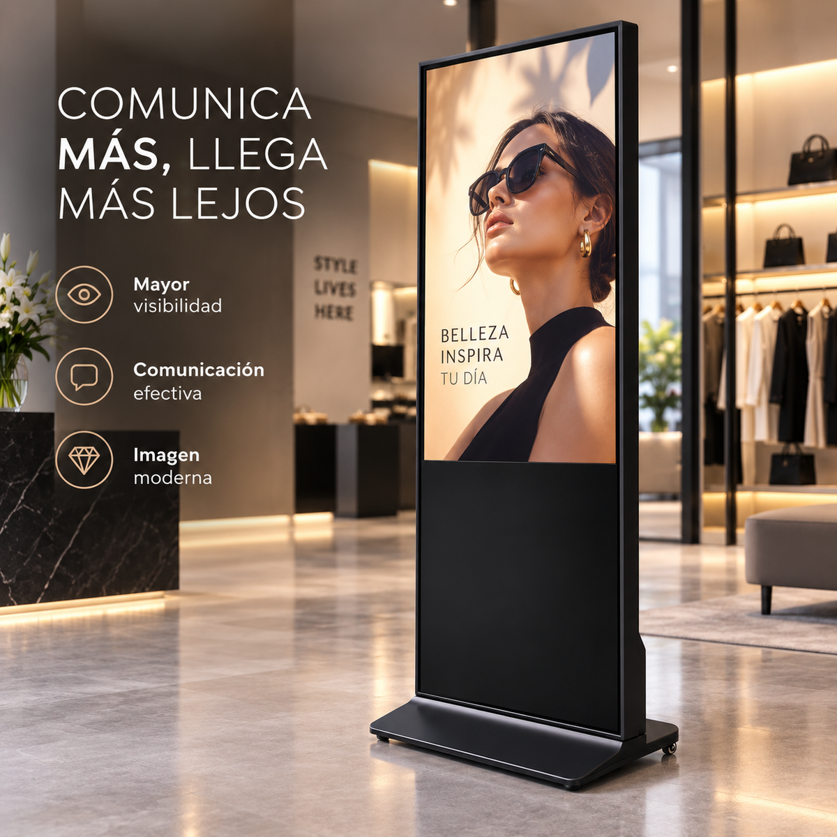 Kiosko digital Nexo para negocios